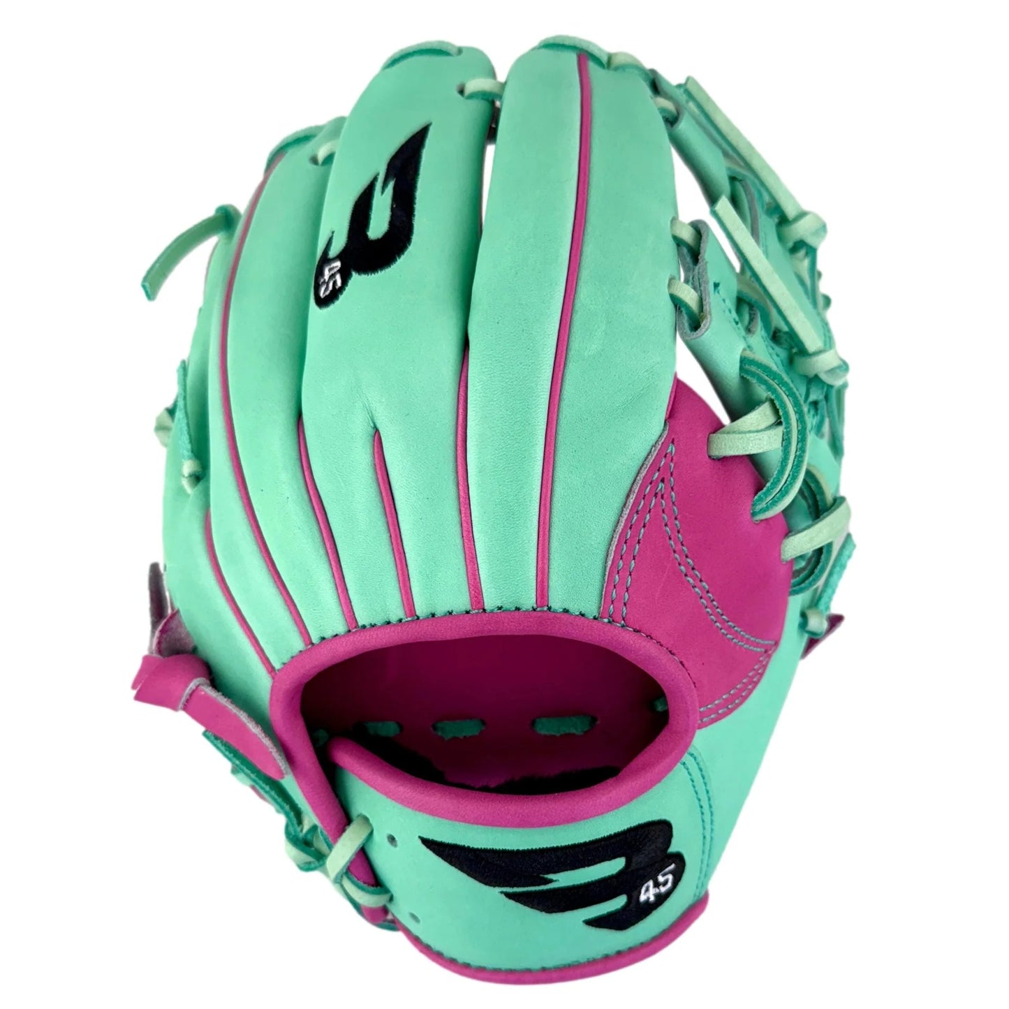 GANT DE BASEBALL B45 PRO SERIES 11.5 TURQUOISE/ROSE