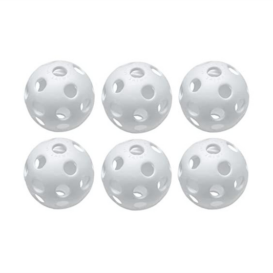 EASTON WHITE BASEBALL HOLE BALLS (12X)