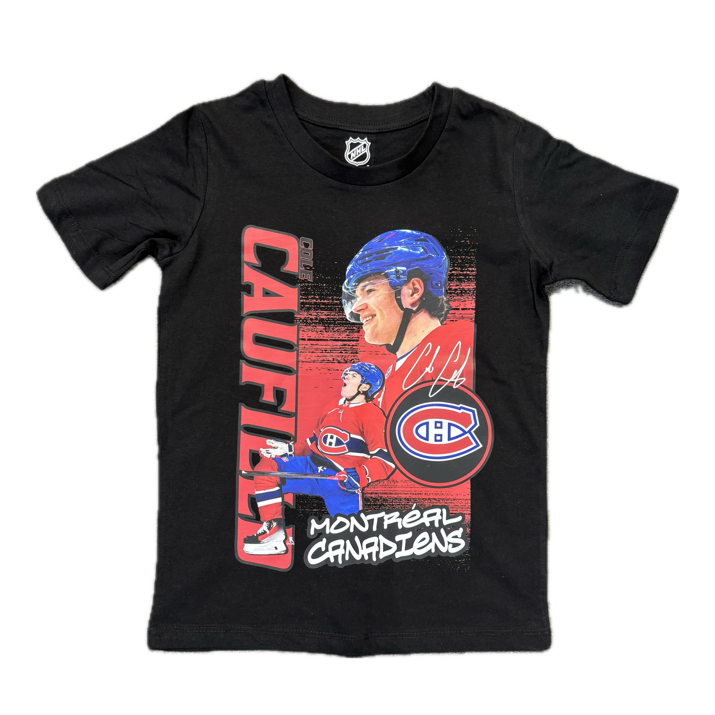 CHANDAIL PLAYMAKER PIC NHL COLE CAUFIELD ENFANT