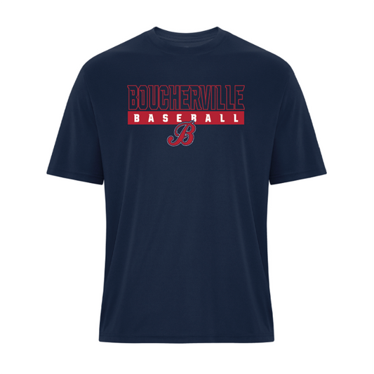 T-SHIRT DRYFIT BASEBALL BOUCHERVILLE (SEIGNEURS)