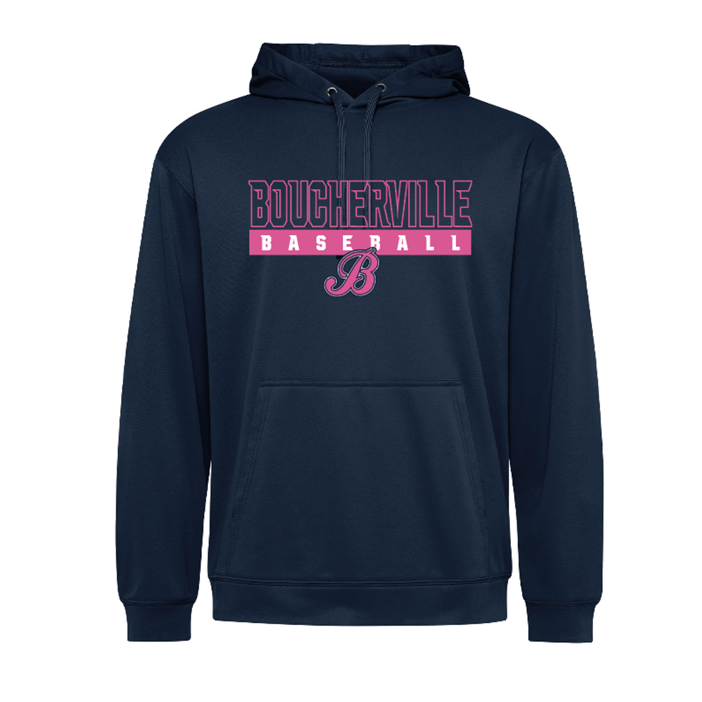 HOODIE COTON BASEBALL BOUCHERVILLE (MARQUISES)