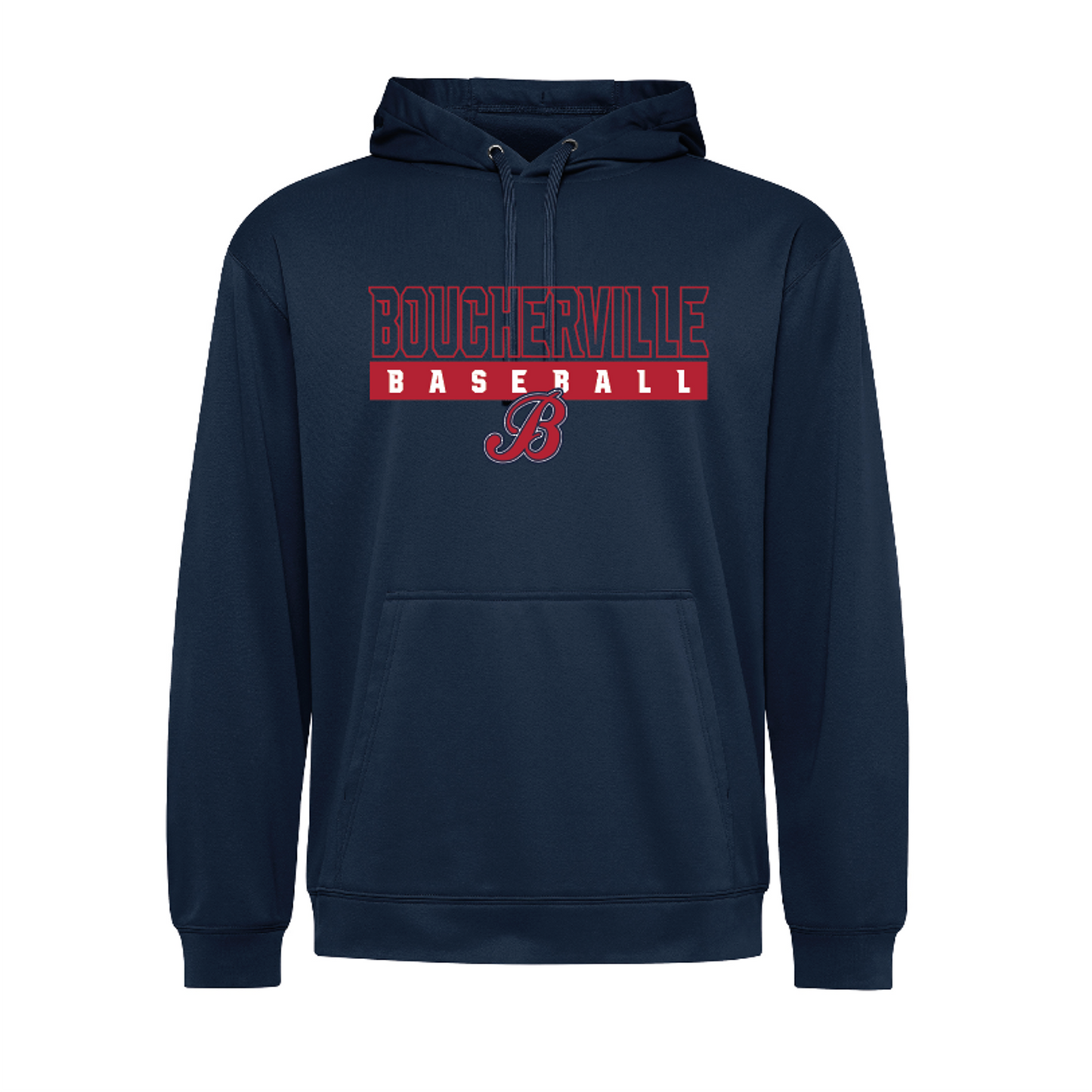 HOODIE FLEECE BASEBALL BOUCHERVILLE (SEIGNEURS)