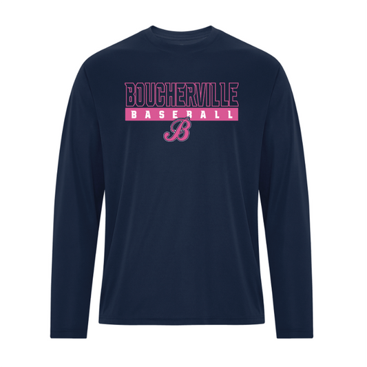 CHANDAIL À MANCHES LONGUES DRYFIT BASEBALL BOUCHERVILLE (MARQUISES)