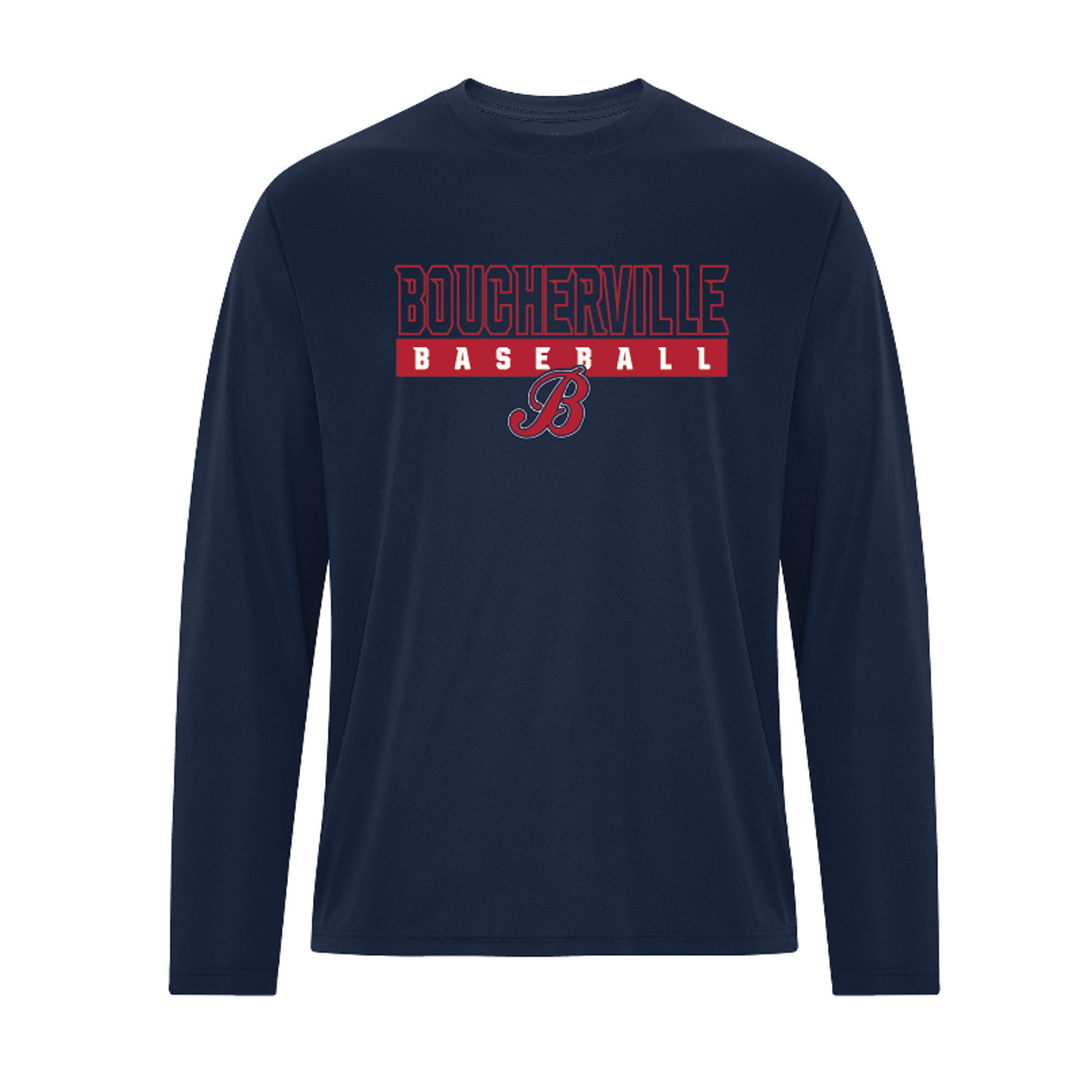 CHANDAIL À MANCHES LONGUES DRYFIT BASEBALL BOUCHERVILLE (SEIGNEURS)