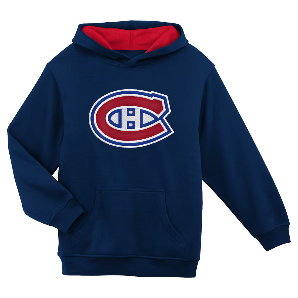 HOODIE NHL CANADIENS NAVY ENFANT