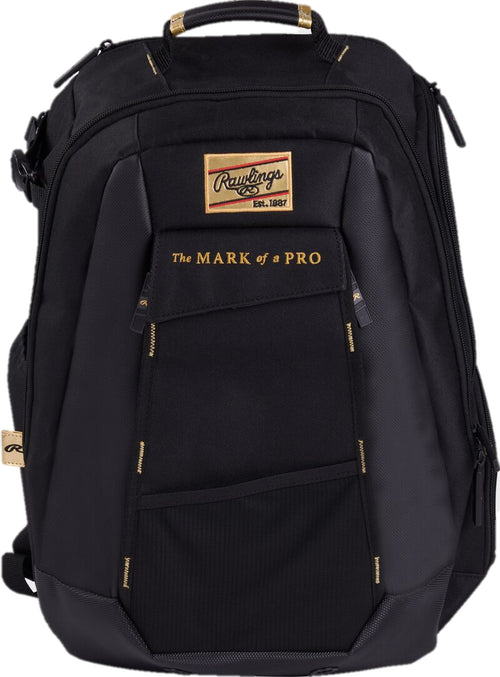 Sac à Dos Baseball Rawlings Gold Collection - Graphite - Neuf Avec Défaut