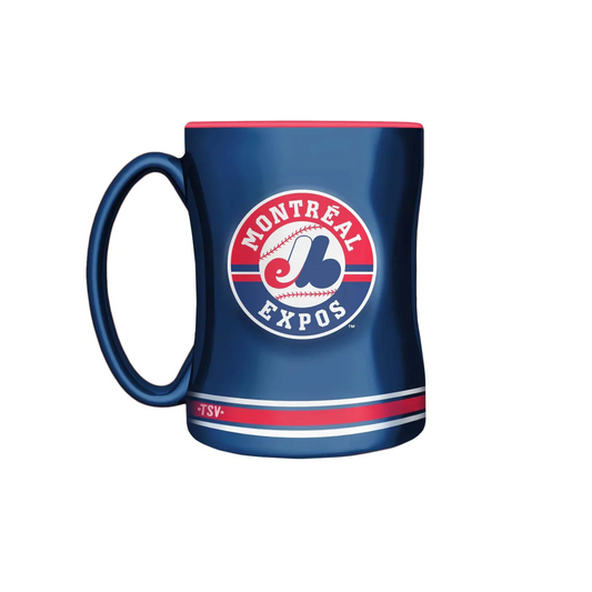 TASSE SCULPTED MUG 14 OZ MLB