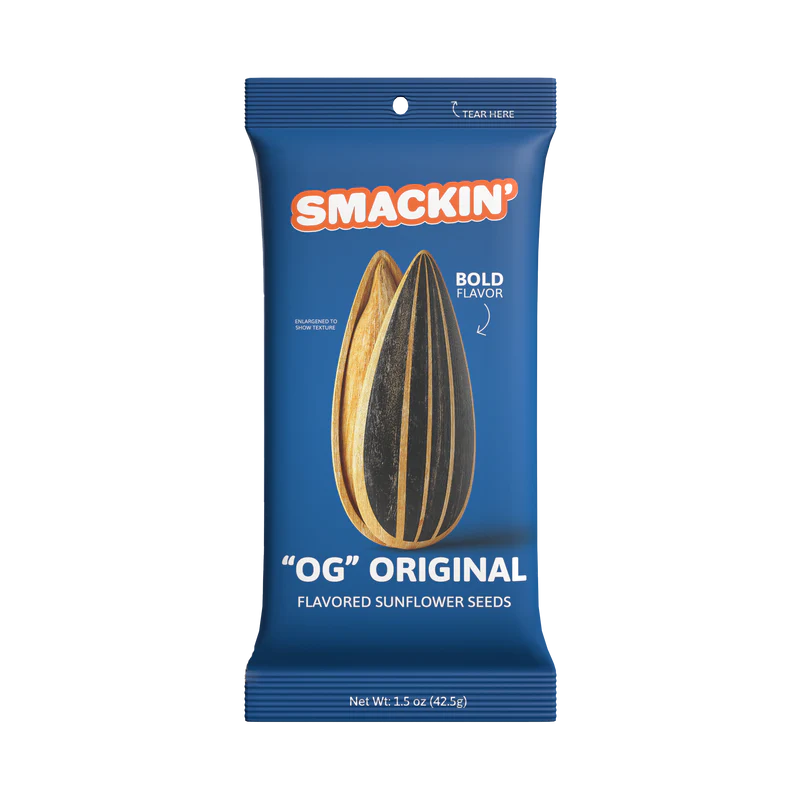 GRAINES DE TOURNESOL SMACKIN' 1.5 OZ