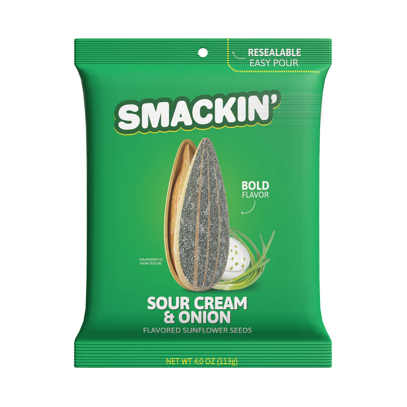 GRAINES DE TOURNESOL SMACKIN' 4 OZ