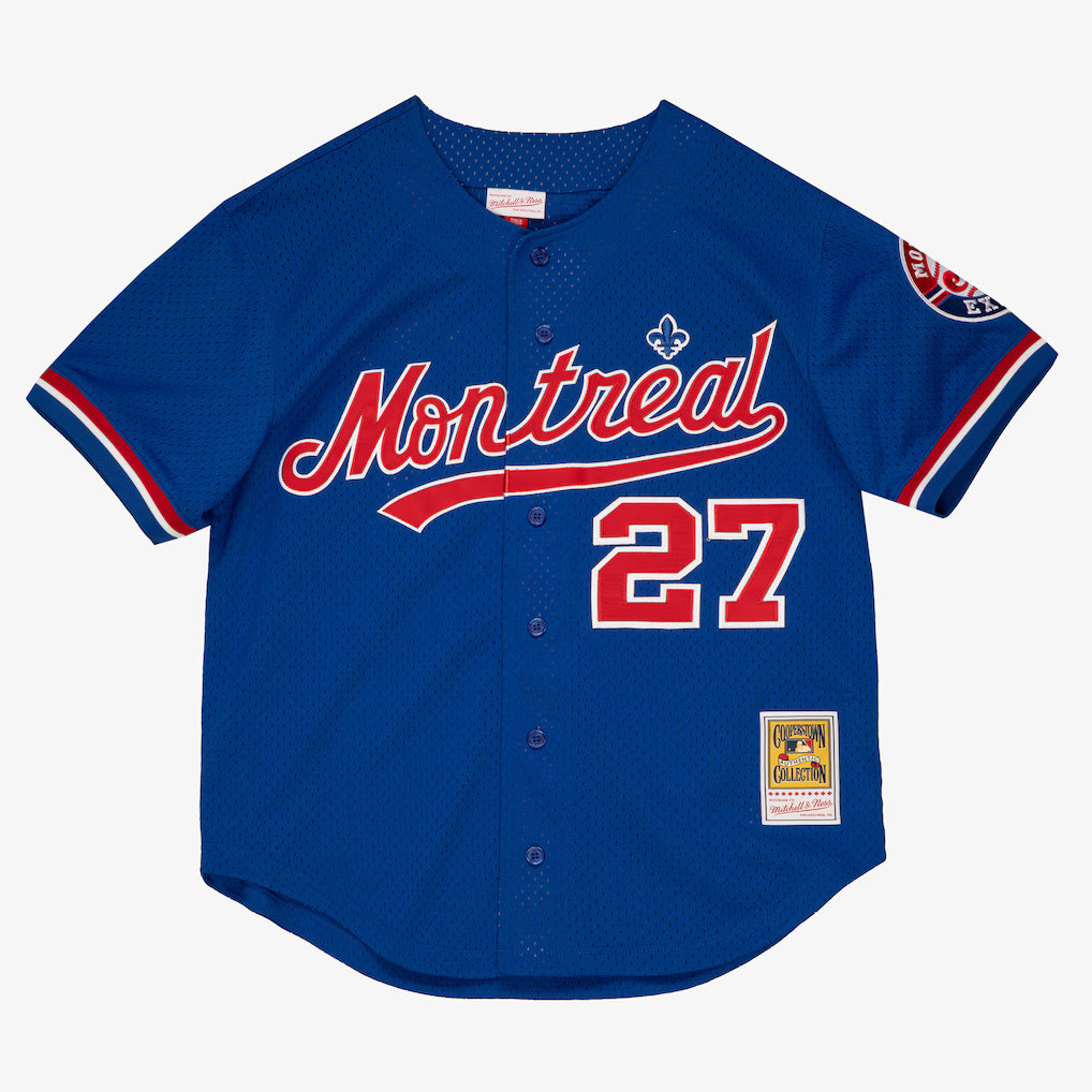CHEMISE MLB EXPO GUERRERO ROYAL LARGE MITCHELL & NESS 1997