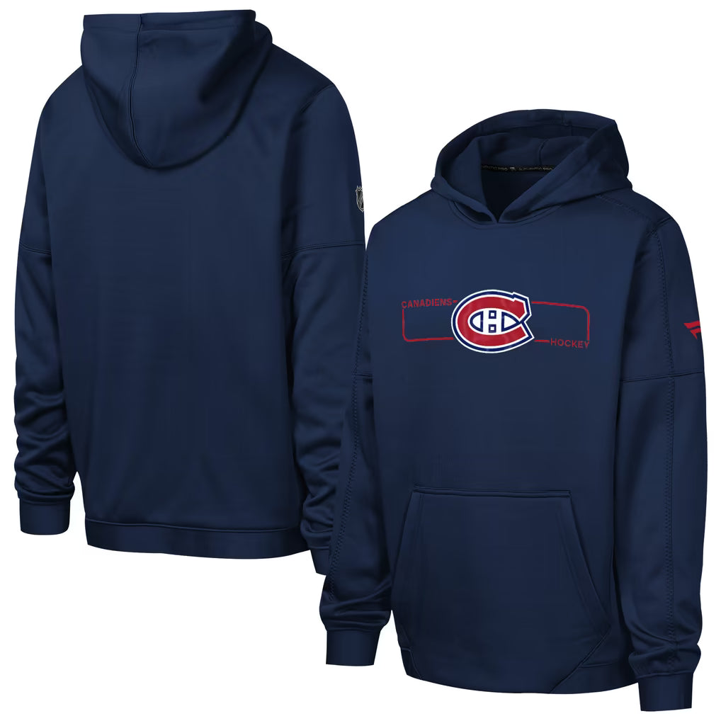 HOODIE FANATICS AUTHENTIC PRO CANADIENS DE MONTRÉAL ENFANT