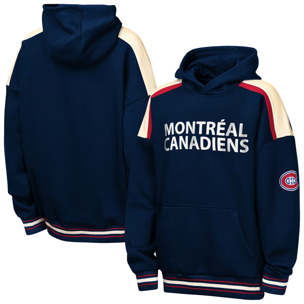 HOODIE CAMARADERIE CANADIENS DE MONTRÉAL ENFANT NAVY