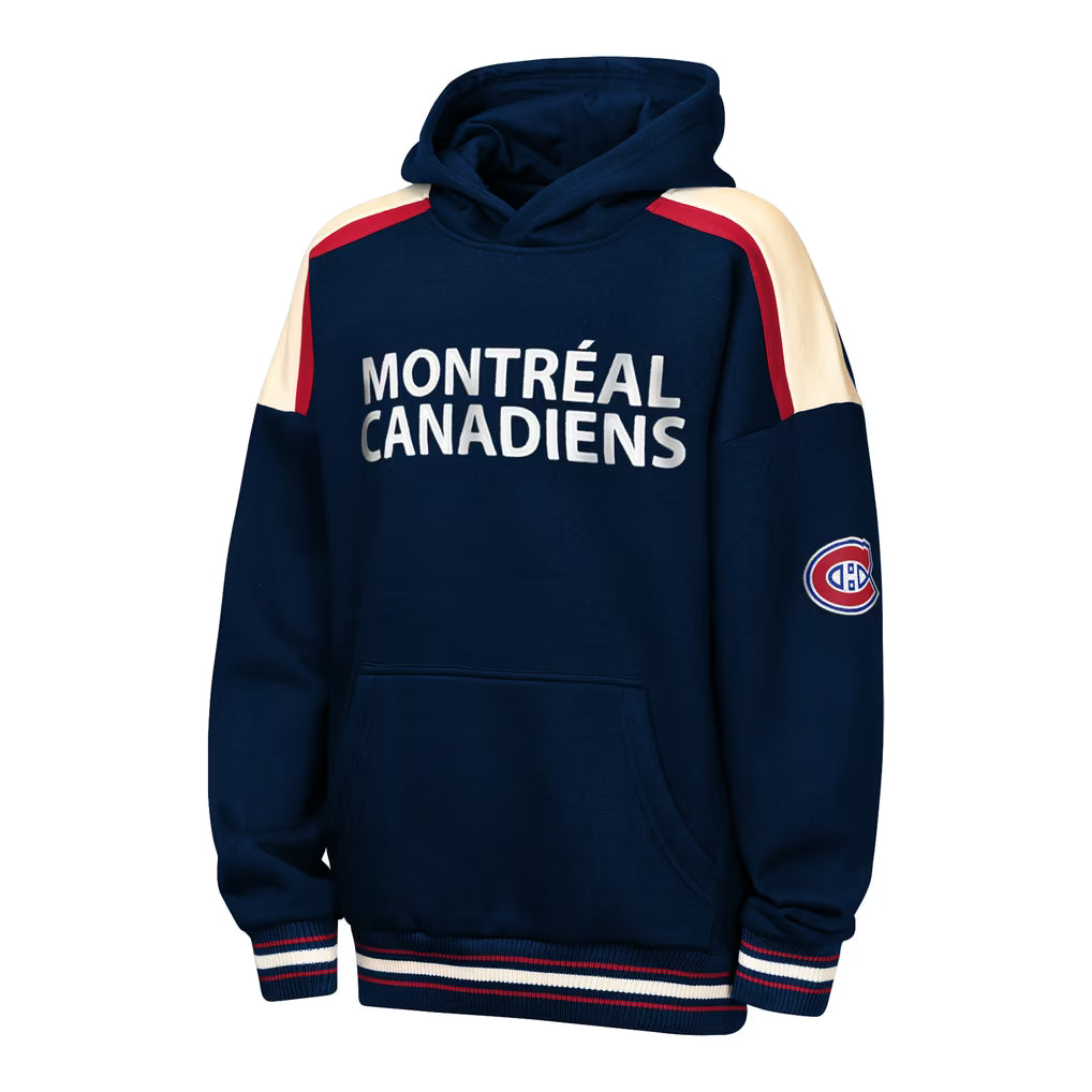 HOODIE CAMARADERIE CANADIENS DE MONTRÉAL ENFANT NAVY