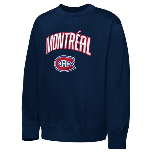 SWEAT-SHIRT NHL CANADIENS DE MONTRÉAL NAVY