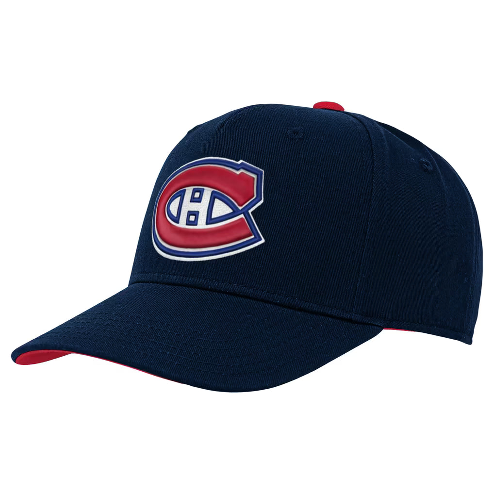 CASQUETTE NHL CANADIENS ENFANT NAVY