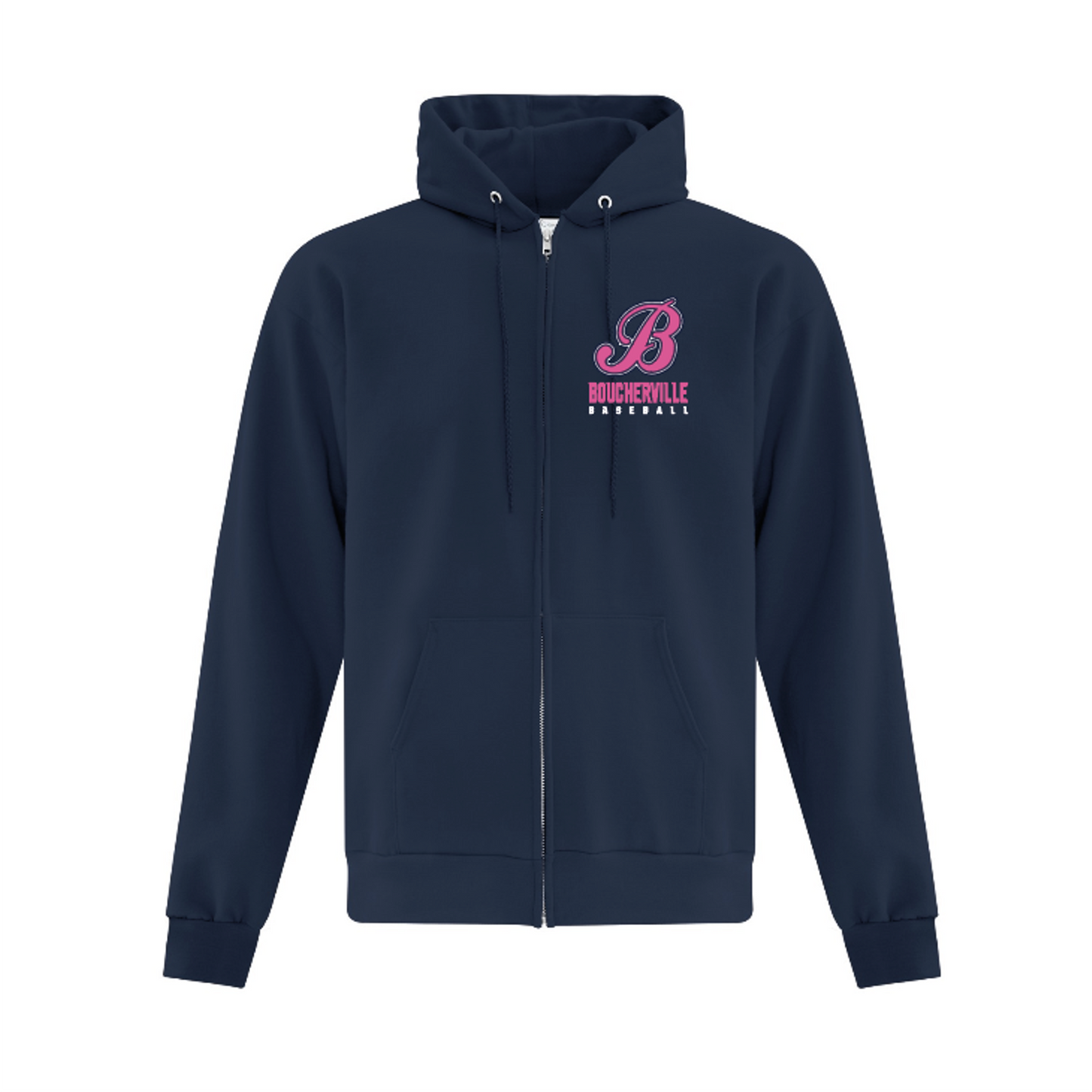 VESTE FULL ZIP BASEBALL BOUCHERVILLE (MARQUISES)