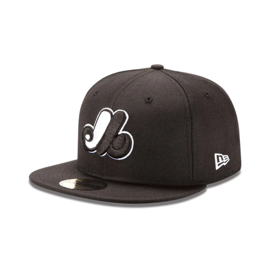 59FIFTY MLB BASIC BLACK EXPOS CAP