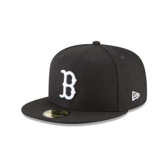 59FIFTY MLB BASIC BLACK RED SOX CAP