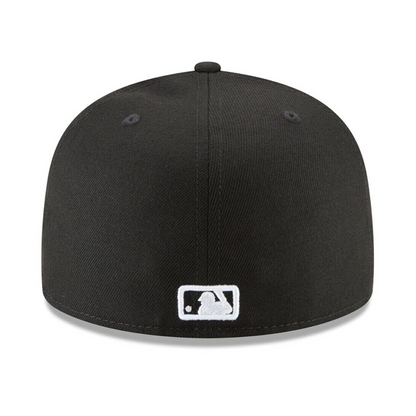 DODGERS 59FIFTY MLB BASIC BLACK CAP