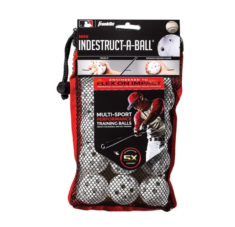 MINI INDESTRUC-A-BALL HOLE BALLS (12X)