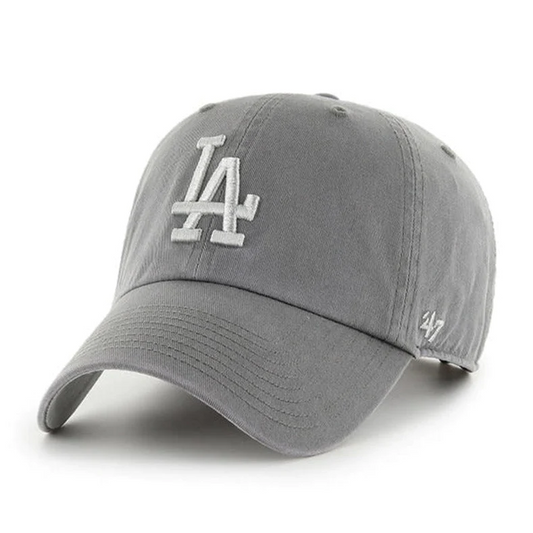 CLEAN UP MLB DODGERS DARK GRAY CAP