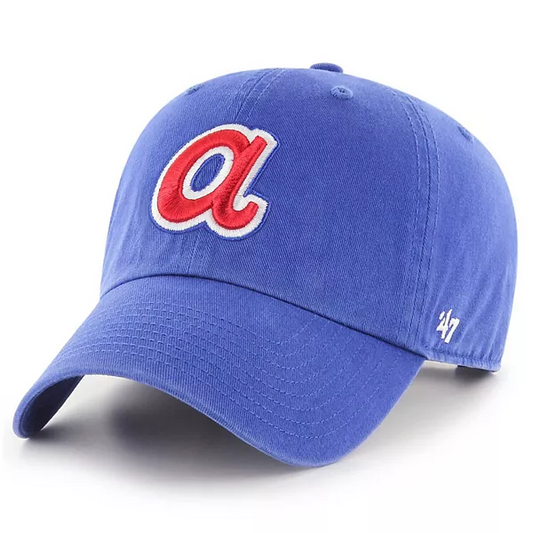 CLEAN UP MLB BRAVES COOPERSTOWN CAP