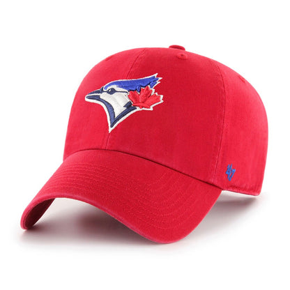 CASQUETTE CLEAN UP MLB BLUE JAYS ROUGE