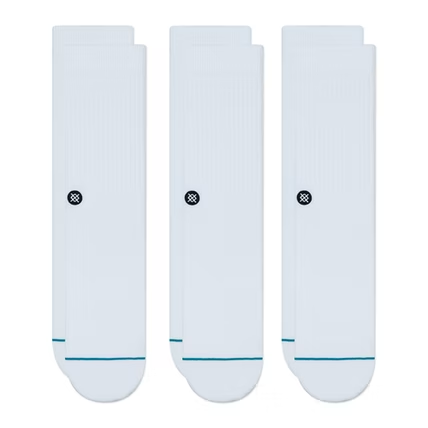 STANCE ICON CREW SOCKS PACK OF 3